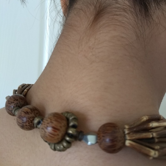 Handmade Natural Fashion Jewelry Statement Necklac - Picture 5 of 5